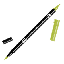 TOMBOW ABT Dual Brush Pen Kéthegyű filctoll - ABT-126 - light olive (1 db) filctoll, marker