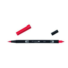 TOMBOW ABT Dual Brush Pen Kéthegyű filctoll - ABT-845 - carmine (1 db) filctoll, marker