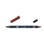 TOMBOW ABT Dual Brush Pen Kéthegyű filctoll - ABT-899 - redwood (1 db)