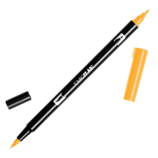 TOMBOW ABT Dual Brush Pen Kéthegyű filctoll - ABT-985 - chrome yellow (1 db) filctoll, marker