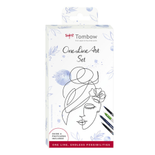 TOMBOW One Line Art készlet - One line art set (1 csomag) filctoll, marker