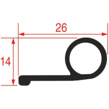  TÖMÍTÉS SÜTŐAJTÓHOZ 2554 - 6 m beépíthető gépek kiegészítői