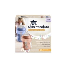  Tommee Tippee cumisüveg - CTN 2 db 260 ml terrakotta, kék cumisüveg