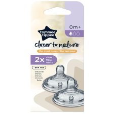 Tommee Tippee cumisüveg cumi CTN 2 db lassú folyású cumisüveg