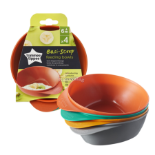  Tommee Tippee etetőtálkák - Easi scoop 4 db babaétkészlet