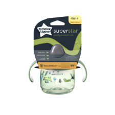 Tommee Tippee itatópohár - Superstar Weaning Sippee Cup csőrös 190ml 4hó zöld itatópohár