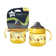 Tommee Tippee itatópohár - Superstar Weaning Sippee Cup csõrös 190ml 4hó sárga itatópohár