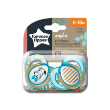 Tommee Tippee játszócumi Moda 2db 6-18hó fiú cumi