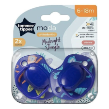  Tommee Tippee Moda játszócumi 2db 6-18hó - kék cumi