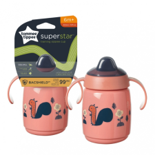 Tommee Tippee Superstar training sippee csőrös itatópohár 300 ml, 6 hó+ (rózsaszín) itatópohár