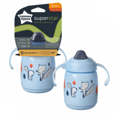  Tommee Tippee Superstar Training Sippee csőrös itatópohár 300 ml-Kék itatópohár