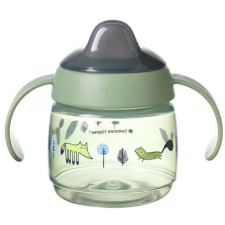 Tommee Tippee Superstar Weaning Sippee csőrös itatópohár 190 ml- zöld babaétkészlet