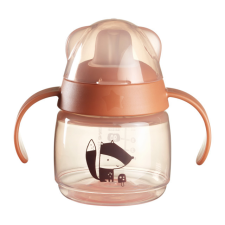 Tommee Tippee Transition Cup tanulópohár – 150 ml - Terrakotta/Mókus itatópohár