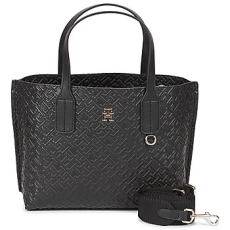 Tommy Hilfiger Bevásárló szatyrok / Bevásárló táskák TH DISTINCT SMALL TOTE MONO Fekete Egy méret