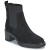 Tommy Hilfiger Csizmák FLAG MID HEEL SUEDE CHELSEA Fekete 37