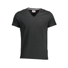 Tommy Hilfiger FÉRFI RÖVID UJJÚ PÓLÓ FEKETE