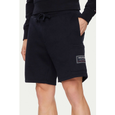 Tommy Hilfiger Flag Logó Kitűző Rövidnadrág MW0MW36145 M INTL Fekete férfi rövidnadrág