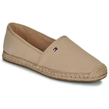 Tommy Hilfiger Gyékény talpú cipők FLAG CANVAS ESPADRILLE Bézs 36 női cipő