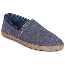 Tommy Hilfiger Gyékény talpú cipők HILFIGER CHAMBRAY ESPADRILLE Kék 40 férfi cipő