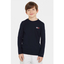 Tommy Hilfiger gyerek blúz KB0KB08627 164 CM Sötétkék 14 év gyerek póló