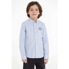 Tommy Hilfiger gyerek ing KB0KB08516 152 CM Világoskék 12 év gyerek blúz