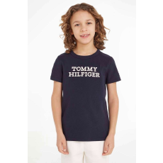 Tommy Hilfiger gyerek póló KB0KB08555 170 CM Sötétkék 16 év