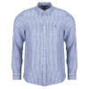 Tommy Hilfiger Hosszú ujjú ingek LINEN BENGAL STRIPE RF SHIRT Kék EU S