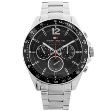  Tommy Hilfiger Luke férfi karóra, quartz, acél, 45 mm, ezüst karóra