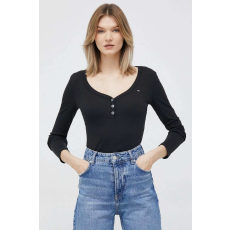 Tommy Hilfiger Női blúz Tommy Hilfiger WW0WW36148, fekete 3XL INTL