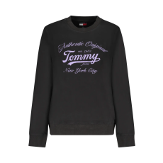 Tommy Hilfiger NŐI FEKETE CIPZÁROS PULÓVER