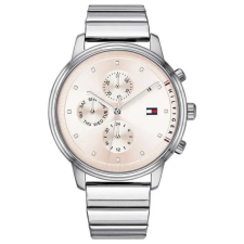  Tommy Hilfiger női karóra 38 mm, rózsaszín számlap, acél szíj karóra