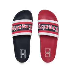 Tommy Hilfiger papucs FM0FM01972, piros/kék, 45 EU