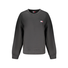Tommy Hilfiger PULÓPÓL CIPZZÁR NÉLKÜL FEKETE NŐI női pulóver, kardigán