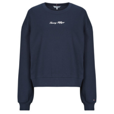 Tommy Hilfiger Pulóverek CLASSIC SCRIPT TERRY SWEATSHIRT Tengerész EU S női pulóver, kardigán