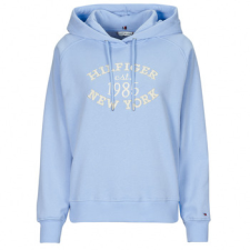 Tommy Hilfiger Pulóverek MDRN REG SCRIPT SWEATSHIRT Kék EU M női pulóver, kardigán