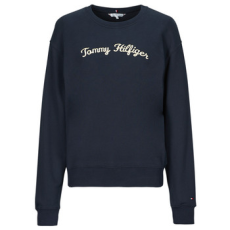 Tommy Hilfiger Pulóverek MDRN REG SCRIPT SWEATSHIRT Tengerész EU L