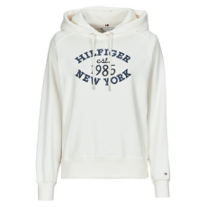 Tommy Hilfiger Pulóverek MDRN REG VARSITY HOODIE Fehér EU XS