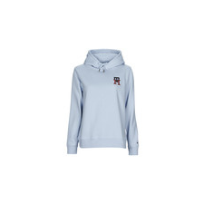 Tommy Hilfiger Pulóverek REG MONOGRAM EMB HOODIE Kék EU L női pulóver, kardigán
