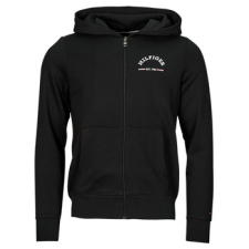 Tommy Hilfiger Pulóverek ROUNDALL HOODED ZIP THROUGH Fekete EU L férfi pulóver, kardigán