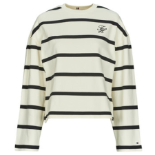 Tommy Hilfiger Pulóverek TH SCRIPT MDRN TERRY SWTSHRT Fehér EU M női pulóver, kardigán