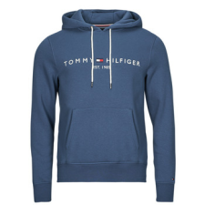 Tommy Hilfiger Pulóverek TOMMY LOGO HOODY Kék EU XL férfi pulóver, kardigán