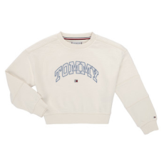Tommy Hilfiger Pulóverek TOMMY VARSITY SWEATSHIRT Fehér 16 éves