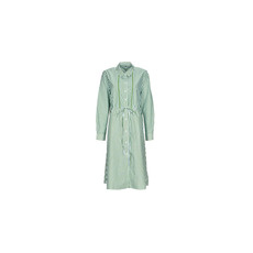 Tommy Hilfiger Rövid ruhák ORG CO STRIPE MIDI SHIRT-DRESS Fehér FR 36
