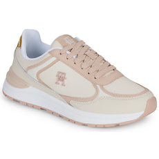 Tommy Hilfiger Rövid szárú edzőcipők CASUAL FASHION RUNNER LTHR Rózsaszín 36