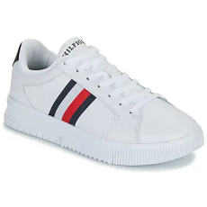 Tommy Hilfiger Rövid szárú edzőcipők SUPERCUP LTH STRIPES ESS Fehér 45