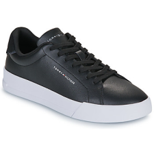 Tommy Hilfiger Rövid szárú edzőcipők TH COURT LTH DETAIL ESS Fekete 41 férfi cipő