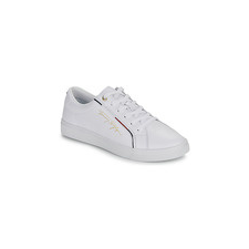 Tommy Hilfiger Rövid szárú edzőcipők TOMMY HILFIGER SIGNATURE SNEAKER Fehér 37 női cipő