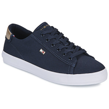 Tommy Hilfiger Rövid szárú edzőcipők VULC CANVAS LACE UP SNEAKER Kék 37 női cipő