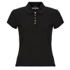 Tommy Hilfiger Rövid ujjú galléros pólók GOLD BUTTON SLIM SS POLO Fekete EU L