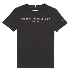 Tommy Hilfiger Rövid ujjú pólók ESSENTIAL TEE S/S Fekete 4 éves